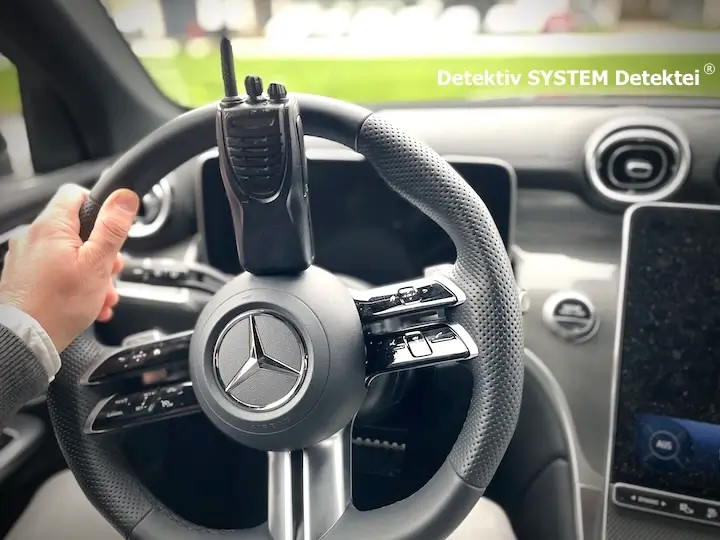 Detektiv SYSTEM Detektei ist mit modernen Einsatzfahrzeugen ausgerüstet. 