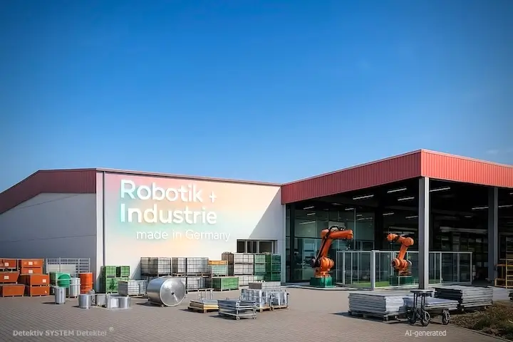 Industrie 4.0 + Wirtschaftsschutz und DSD Detektiv SYSTEM Detektei ® GmbH werden nicht selten in einem Atemzug genannt. (Berispielfoto/AI-generated) Industry 4.0 DSD Detektiv SYSTEM Detektei GmbH