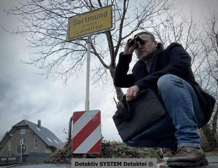 Privater DSD Ermittler erstellt ein Lagebild in Dortmund