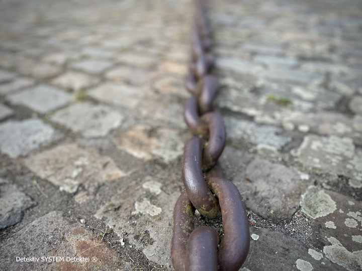 Der Beweisgang spiegelt sich in der geschlossenen Beweismittelkette wider.