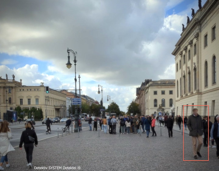 Auftrag aus Berlin/Brandenburg: Detektiv SYSTEM Detektei ® beobachtet in der deutschen Hauptstadt