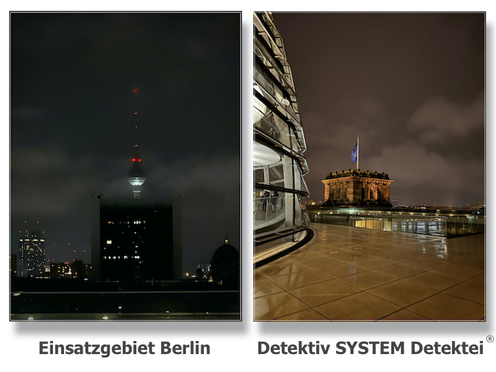 Beobachtungsgruppe DSD Detektiv SYSTEM Detektei ® GmbH Berlin Einsatz