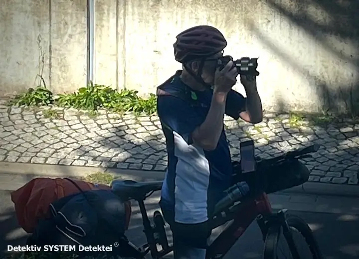 Fahrraddetektiv der DSD Detektiv SYSTEM Detektei ® GmbH