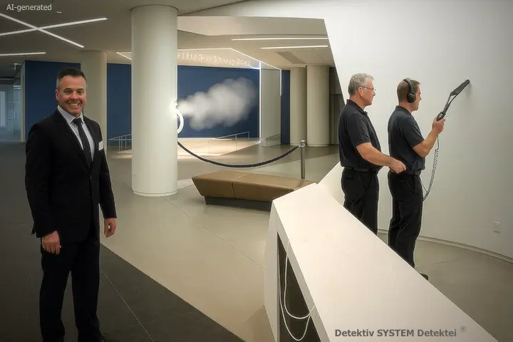 Abhörsicherheitsüberprüfung (sweep) in London. Detektiv SYSTEM Detektei