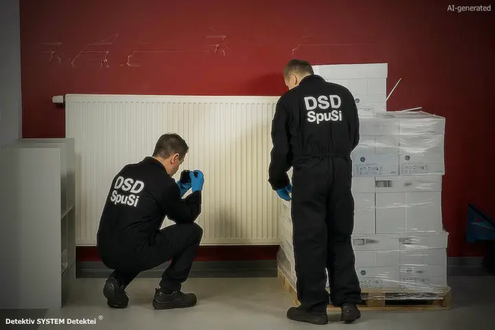 DSD Wirtschaftsdetektive in Würzburg im Spurensicherungseinsatz.