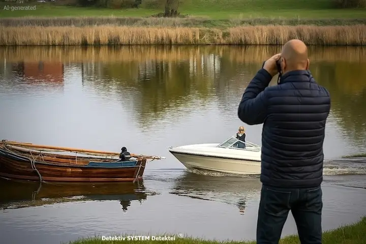 DSD Privatdetektive sind mit den spezifischen Einsatzbedingunen im Kreis Nordfriesland gut vertraut. (Beispielfoto/AI-generated) Privatdetektiveinsatz in der Umgebung Husums - Detektiv SYSTEM Detektei