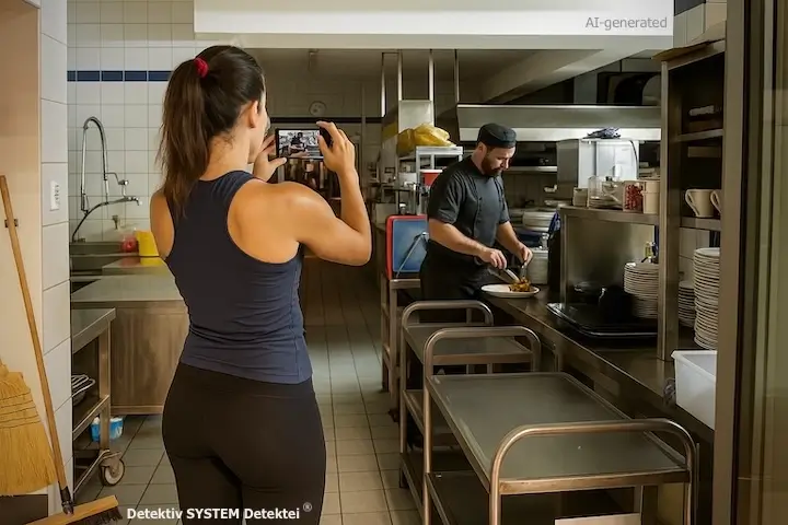 DSD Detektiv SYSTEM Detektei ® GmbH Sachgebiet Wirtschaftsdetektei ist Usedom erfahren. (Beispielfoto/AI-generated) Wirtschaftsdetektivin auf Usedom in Arbeitsrechtssache involviert.