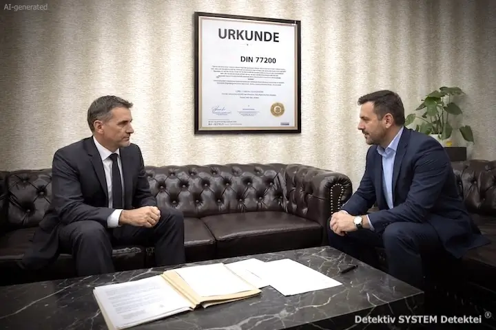 Wirtschaftsdetektei Freudenstadt: Auftragsbesprechung im Detektivbüro