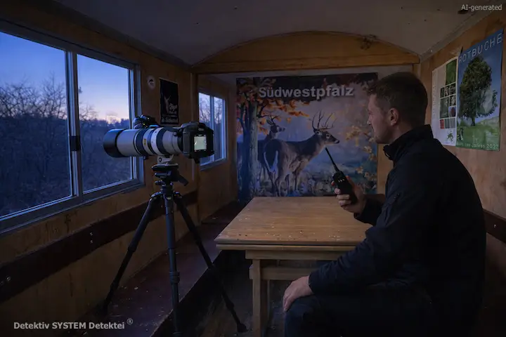 Maskierte Observation in der Südwestpfalz: DSD Detektiv SYSTEM Detektei GmbH