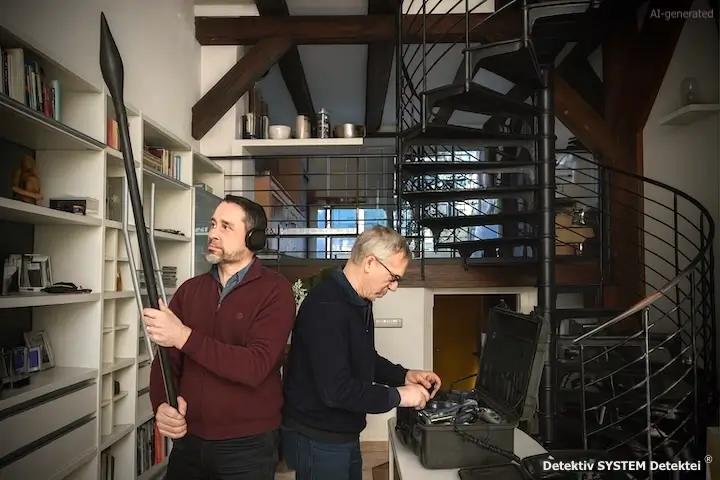 Abhörsicherheitscheck in einem Privatanwesen im Kreis Mettmann