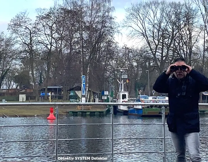 Auftrag aus Potsdam: Detektiv SYSTEM Detektei beobachtet in Caputh