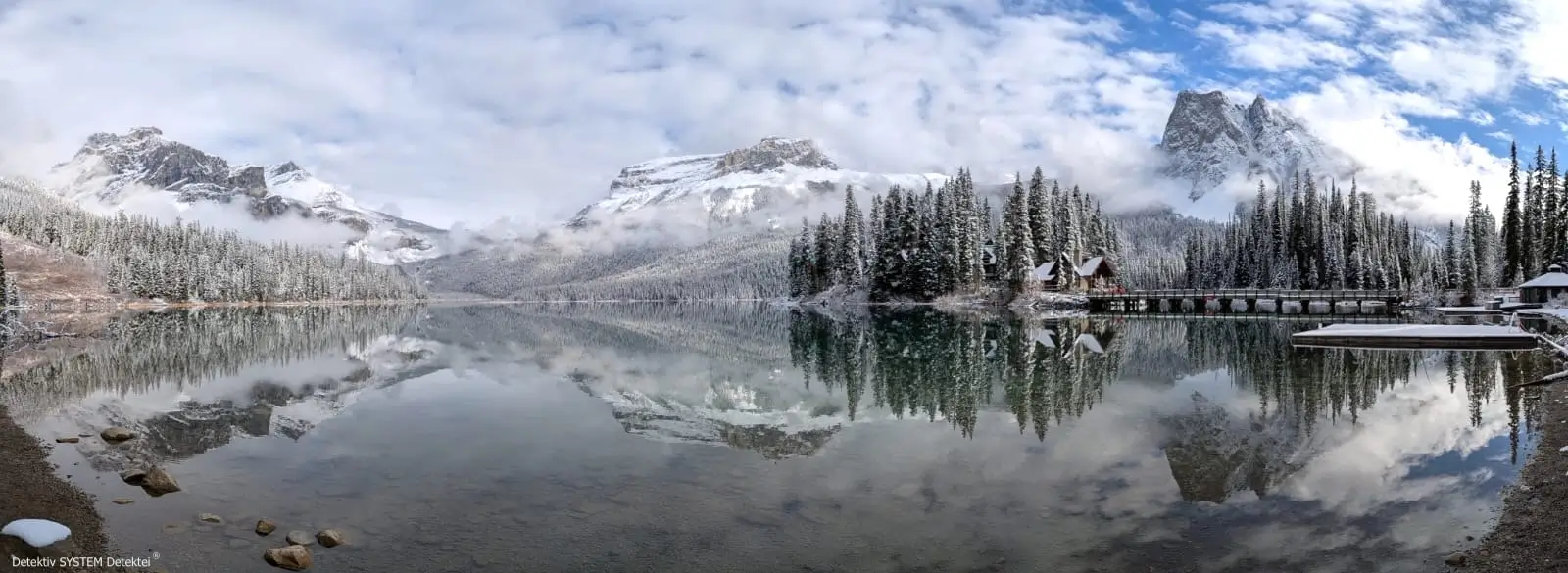 Fallbeispiel: Privatdetektive bearbeiten für DSD Detektiv SYSTEM Detektei ® GmbH ein Auftragsmandat in den kanadischen Rocky Mountains. (Beispielfoto) In der Wildnis Kanadas steht den Privatermittlern immer ein lokaler Guide zur Seite. DSD Detektiv SYSTEM Detektei GmbH